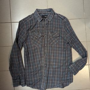 Hurley button down shirt (L)
